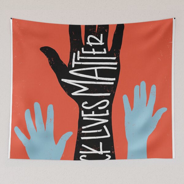 Item preview, Black lives - matter hands designed and sold by gibeltonedgar.