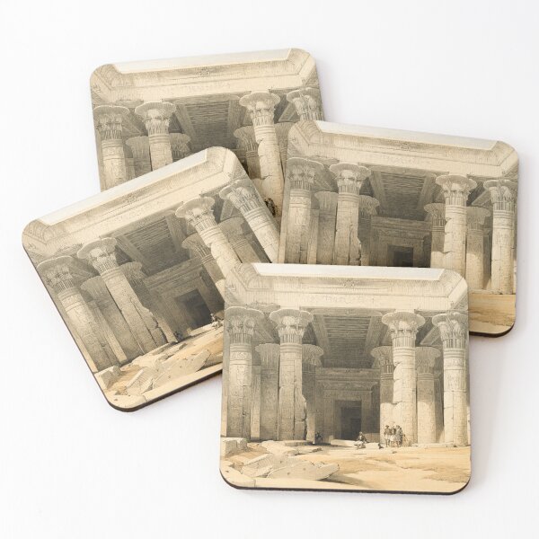 Item preview, david roberts. Great Portico of the Temple of Philae designed and sold by likiska.