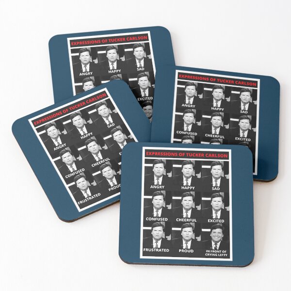 Item preview, expressions of tucker carlson designed and sold by Doiaatsasho.