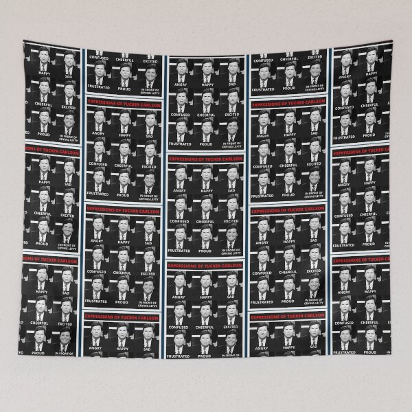 Item preview, expressions of tucker carlson designed and sold by Doiaatsasho.