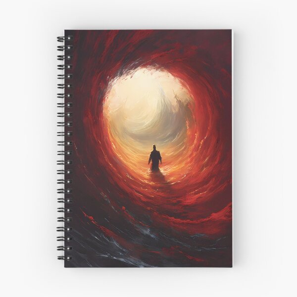 Item preview, Red Waves of Emotions - Wall Art designed and sold by Mitch-Angelo.