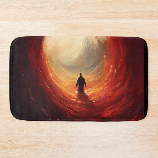 Item preview, Red Waves of Emotions - Wall Art designed and sold by Mitch-Angelo.