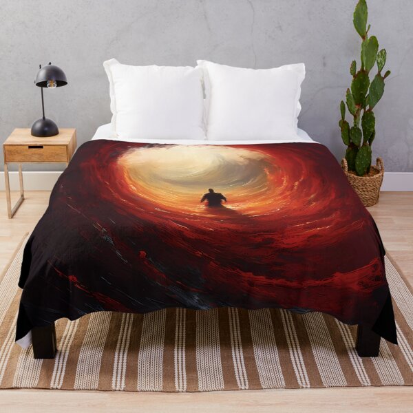 Item preview, Red Waves of Emotions - Wall Art designed and sold by Mitch-Angelo.