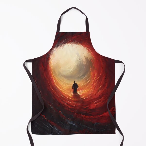 Item preview, Red Waves of Emotions - Wall Art designed and sold by Mitch-Angelo.