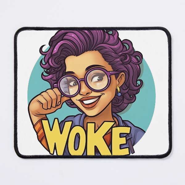 Item preview, Woke & Proud - Art #1 designed and sold by The Nerdy Squizzle.