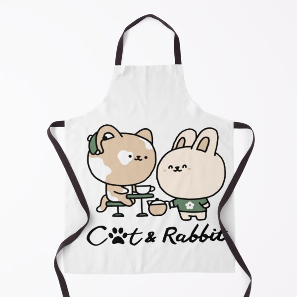 Item preview, Cat & rabbit designed and sold by AnimalWorldArtt.