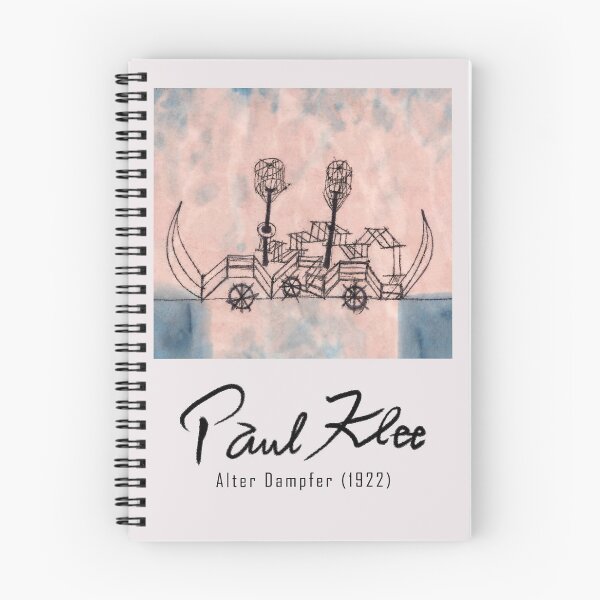 Item preview, Paul Klee Alter Dampfer Old Steamboat 1922 designed and sold by elvinjsiegel.