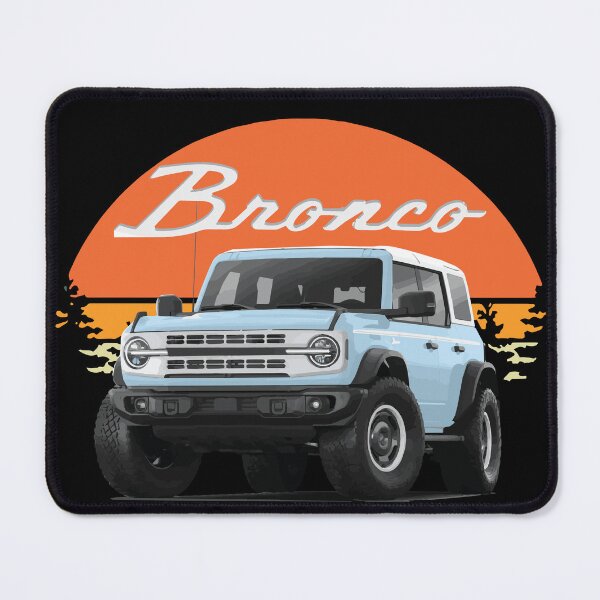 Item preview, Bronco Heritage edition robin's egg blue MURICA SUV sport truck designed and sold by cowtownCOWBOY.