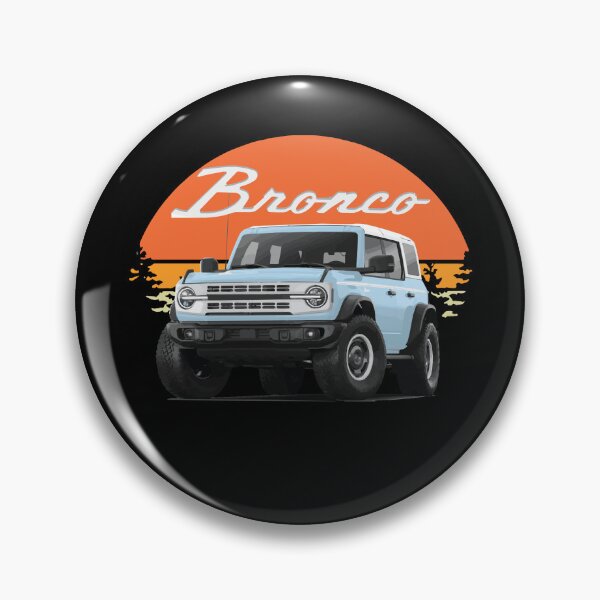 Item preview, Bronco Heritage edition robin's egg blue MURICA SUV sport truck designed and sold by cowtownCOWBOY.