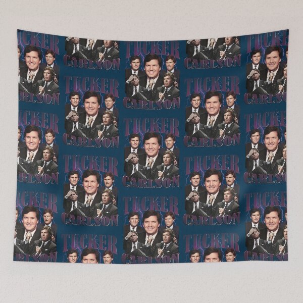 Item preview, tucker carlson art designed and sold by Doiaatsasho.