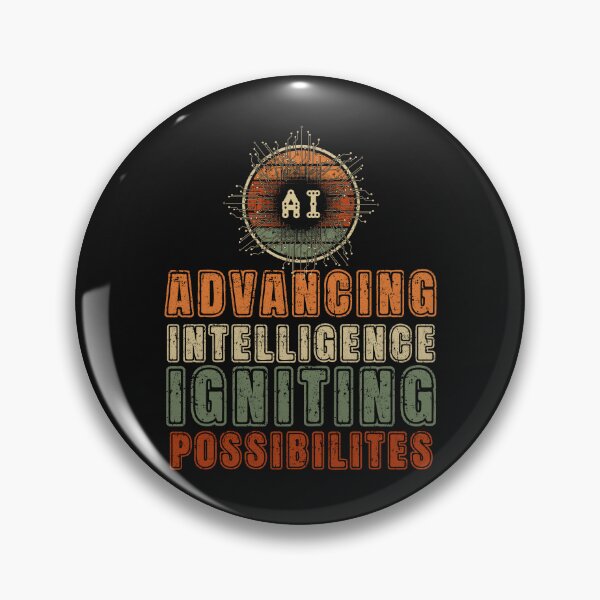 Item preview, Artificial intelligence funny quote  A.I. advancing intelligence igniting possibilities  designed and sold by HomeCoquette.