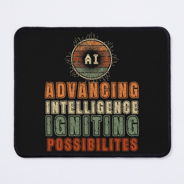 Item preview, Artificial intelligence funny quote A.I. advancing intelligence igniting possibilities designed and sold by HomeCoquette.