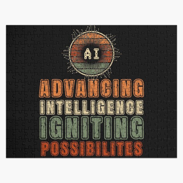 Item preview, Artificial intelligence funny quote  A.I. advancing intelligence igniting possibilities  designed and sold by HomeCoquette.