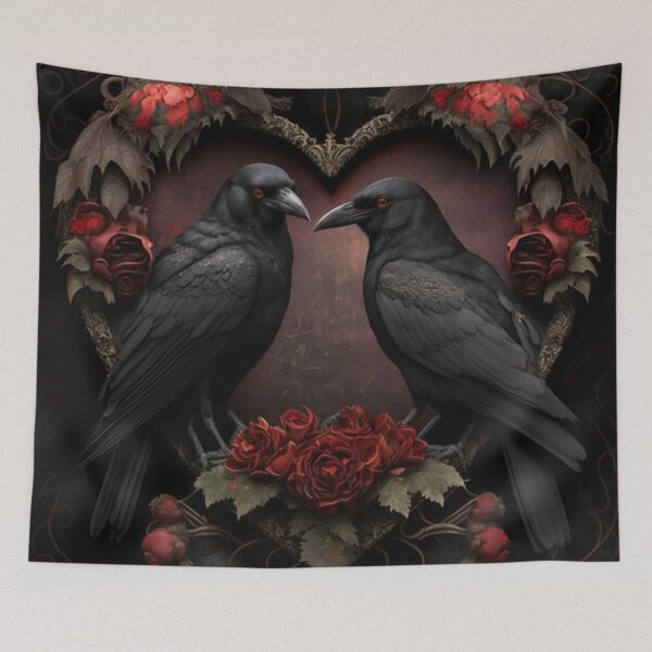 Item preview, Gothic Love Poster designed and sold by romeoHellen.