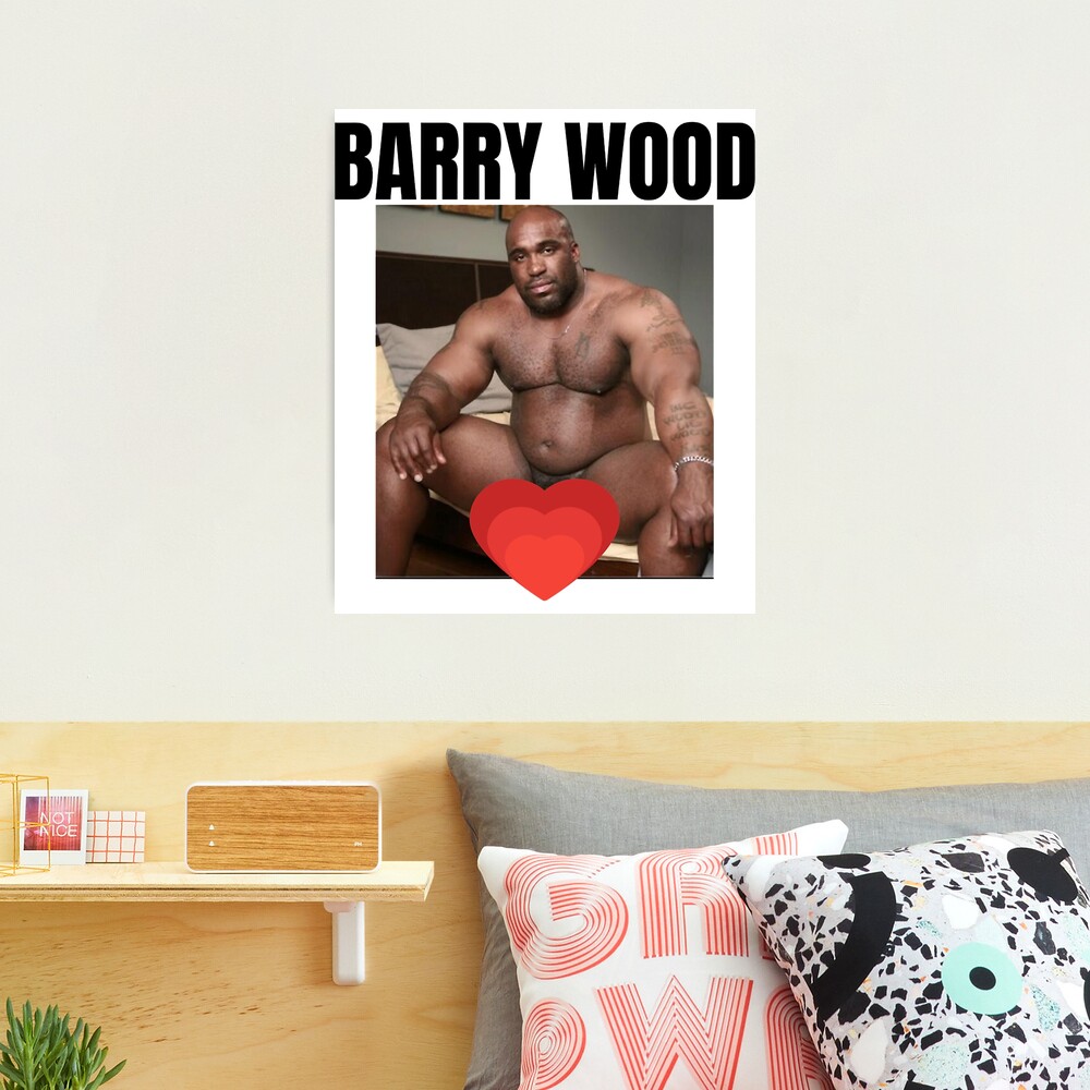 Big Dick Black Guy Meme Barry Wood | Photographic Print