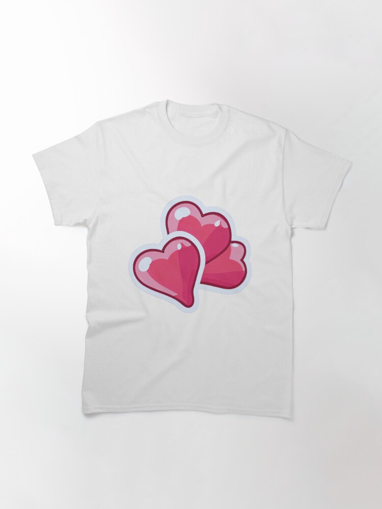 Thumbnail 2 of 7, Classic T-Shirt, Heart's Delight designed and sold by cokemann.