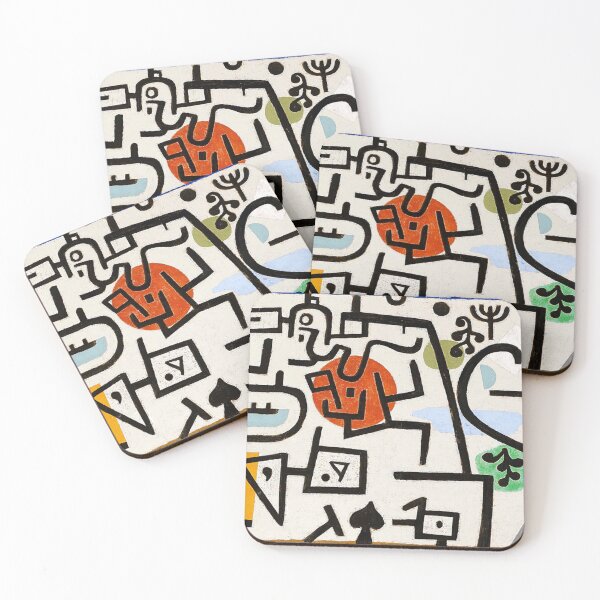 Item preview, Paul Klee Rich Port a Travel Picture 1938 designed and sold by elvinjsiegel.