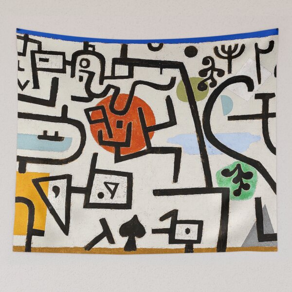 Item preview, Paul Klee Rich Port a Travel Picture 1938 designed and sold by elvinjsiegel.