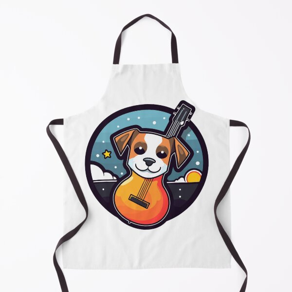 Item preview, Harmonic Canine: A Unique Guitar and Dog Fusion designed and sold by Artwyz.