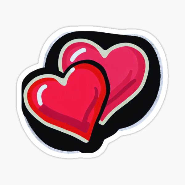 Passion's Embrace Sticker