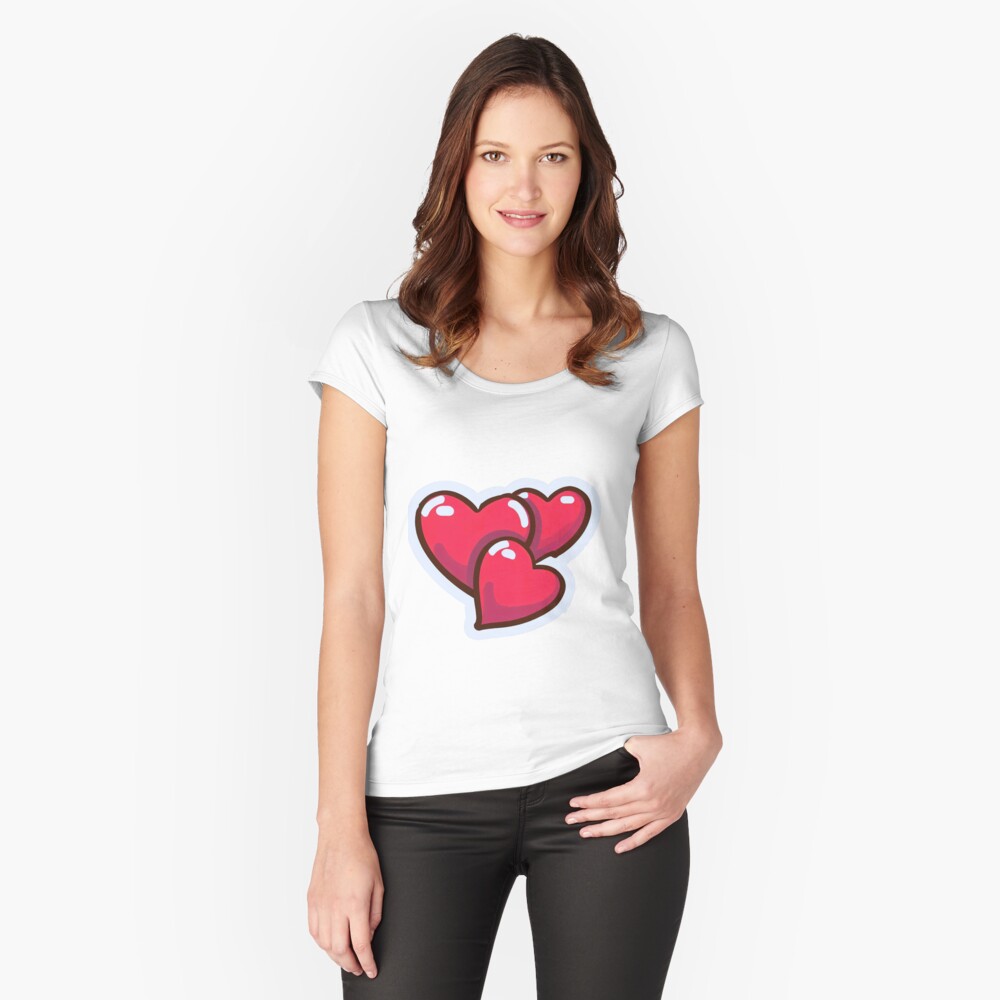 Item preview, Fitted Scoop T-Shirt designed and sold by cokemann.