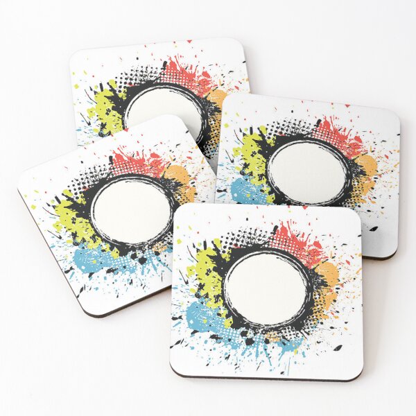 Item preview, Colourful grunge circles designed and sold by MTShoppingLine.