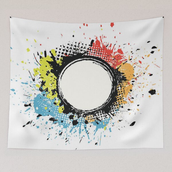 Item preview, Colourful grunge circles designed and sold by MTShoppingLine.