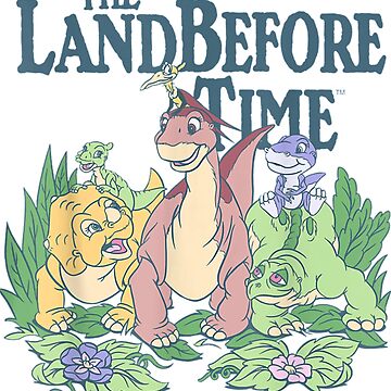 Artwork thumbnail, Land Before Time Pastel Dinosaur Friends by GRASTY8xx