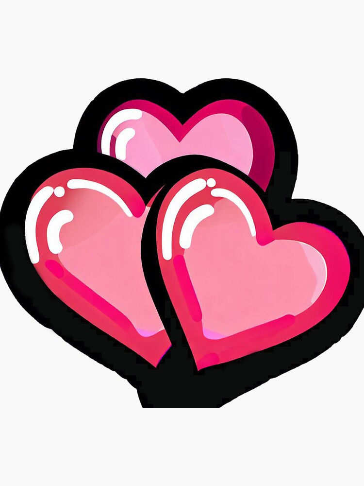 Thumbnail 3 of 3, Sticker, Love Language designed and sold by Tonny Frøyen.
