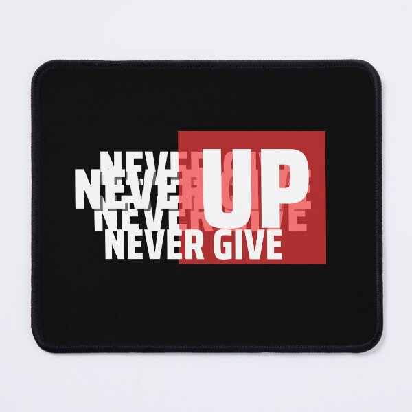 Item preview, Never give up 5 designed and sold by zjshop.