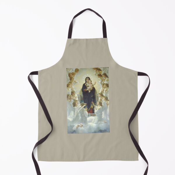 Item preview, Virgin Mary with Baby Jesus and angels designed and sold by PhaedraArt.