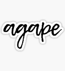 Agape Sticker