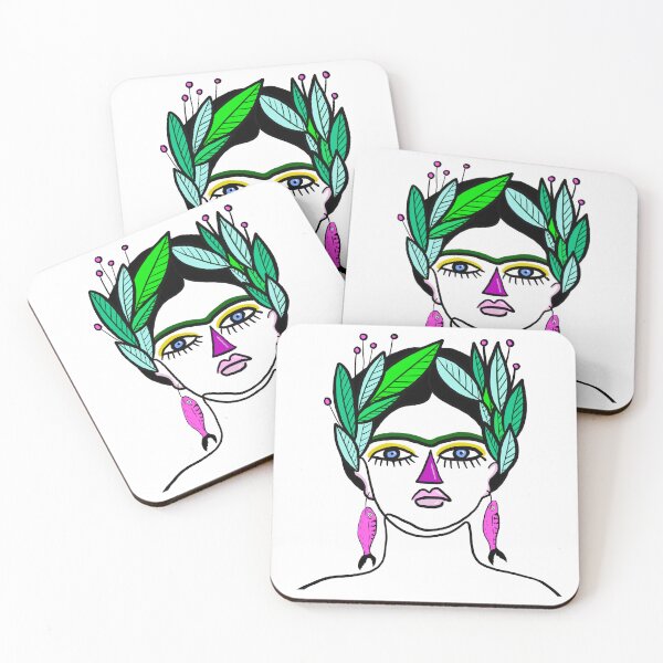 Item preview, Frida at the ocean  designed and sold by Aalys.