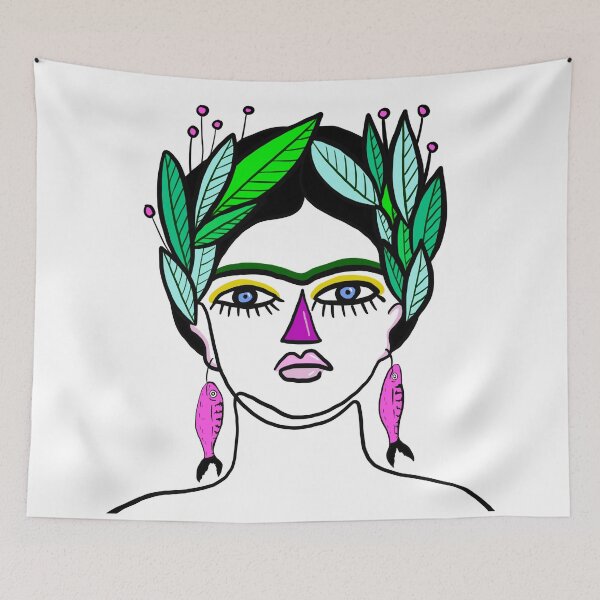 Item preview, Frida at the ocean  designed and sold by Aalys.