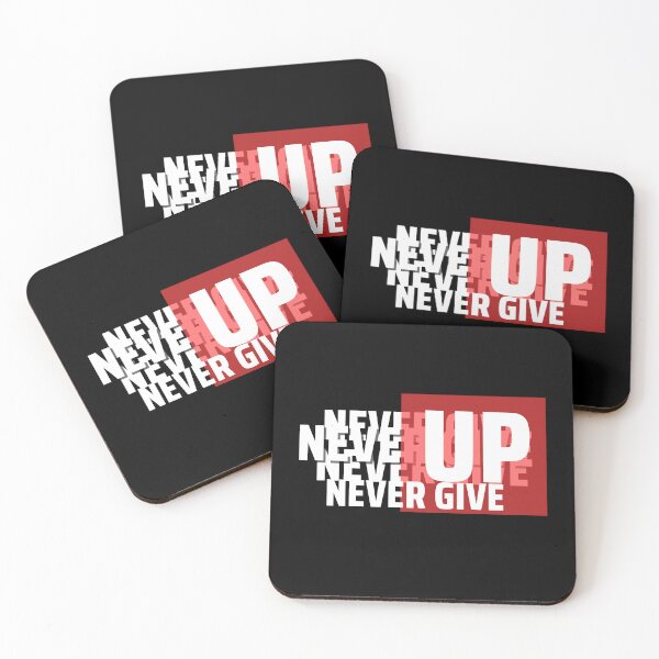 Item preview, Never give up 5 designed and sold by zjshop.
