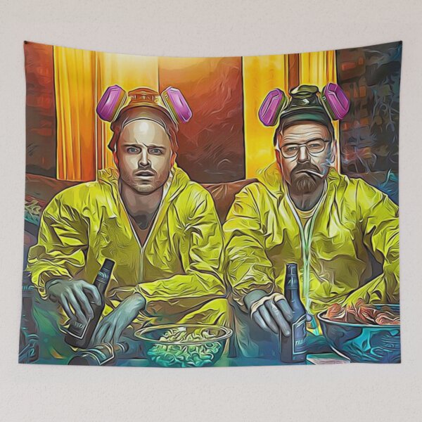 Item preview, Breaking Bad Painting Print designed and sold by romeoHellen.