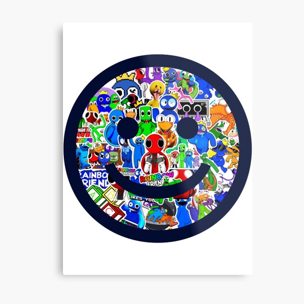 Roblox Face Kids Metal Print by Vacy Poligree - Pixels