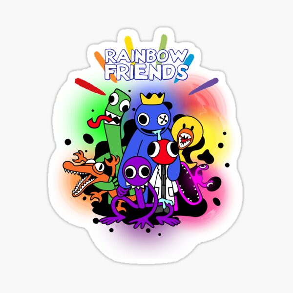 Glitter Rainbow Friends Sticker - Glitter Rainbow Friends Green - Discover  & Share GIFs