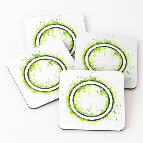 Item preview, Green circle splash designed and sold by MTShoppingLine.