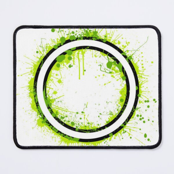 Item preview, Green circle splash designed and sold by MTShoppingLine.