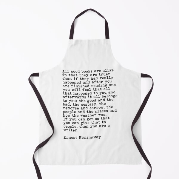 Item preview, Ernest Hemingway Books Quote designed and sold by Clas6.