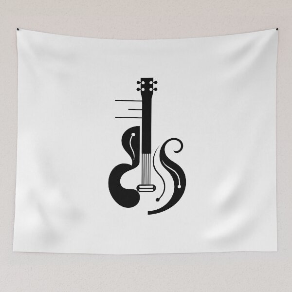 Item preview, Minimalist Guitar: Redefined Simplicity designed and sold by Artwyz.