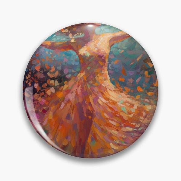 Item preview, Dancing Woman in the Garden designed and sold by Red Witch Art.