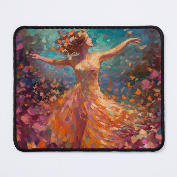 Item preview, Dancing Woman in the Garden designed and sold by Red Witch Art.