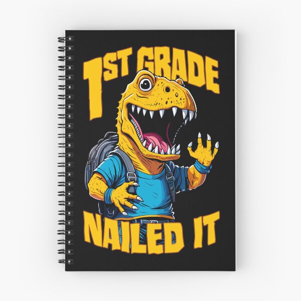 Item preview, 1st Grade Nailed It T-Rex Funny Happy Dinosaur Graduation designed and sold by GrandeDuc.