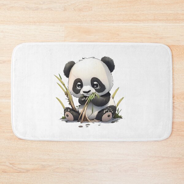 Item preview, Cute Panda Eating Bamboo designed and sold by stylestamp .0.