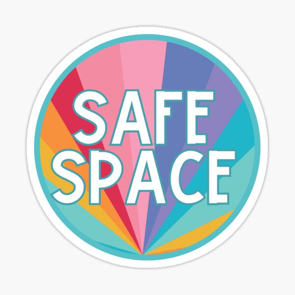 Item preview, Safe Space / Ally / You Are Safe Here / Pride designed and sold by ElemInTheMitten.