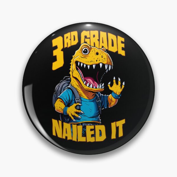 Item preview, 3rd Grade Nailed It T-Rex Funny Happy Dinosaur Graduation designed and sold by GrandeDuc.