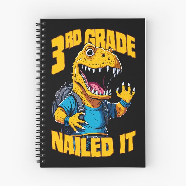 Item preview, 3rd Grade Nailed It T-Rex Funny Happy Dinosaur Graduation designed and sold by GrandeDuc.