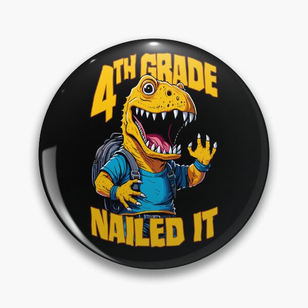 Item preview, 4th Grade Nailed It T-Rex Funny Happy Dinosaur Graduation designed and sold by GrandeDuc.
